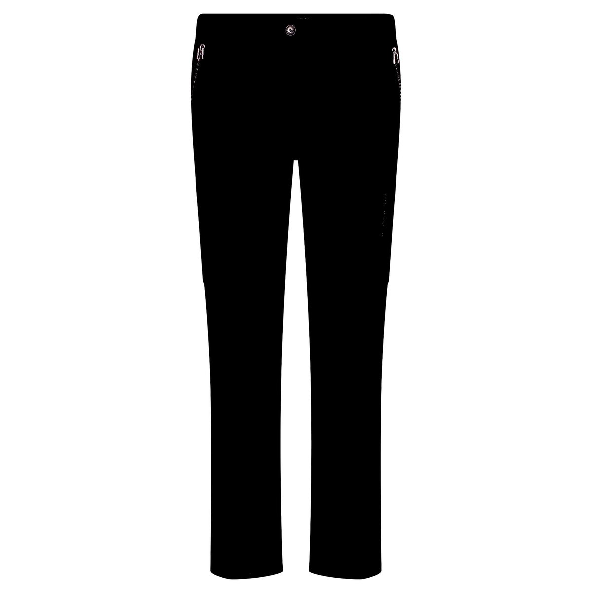 Pantalon casual à fermeture zippée noir, BETTY BARCLAY