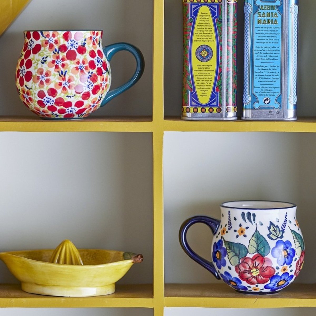 Mugs fleuris  FLORIST set de 2 multicolore, BLOOMINGVILLE