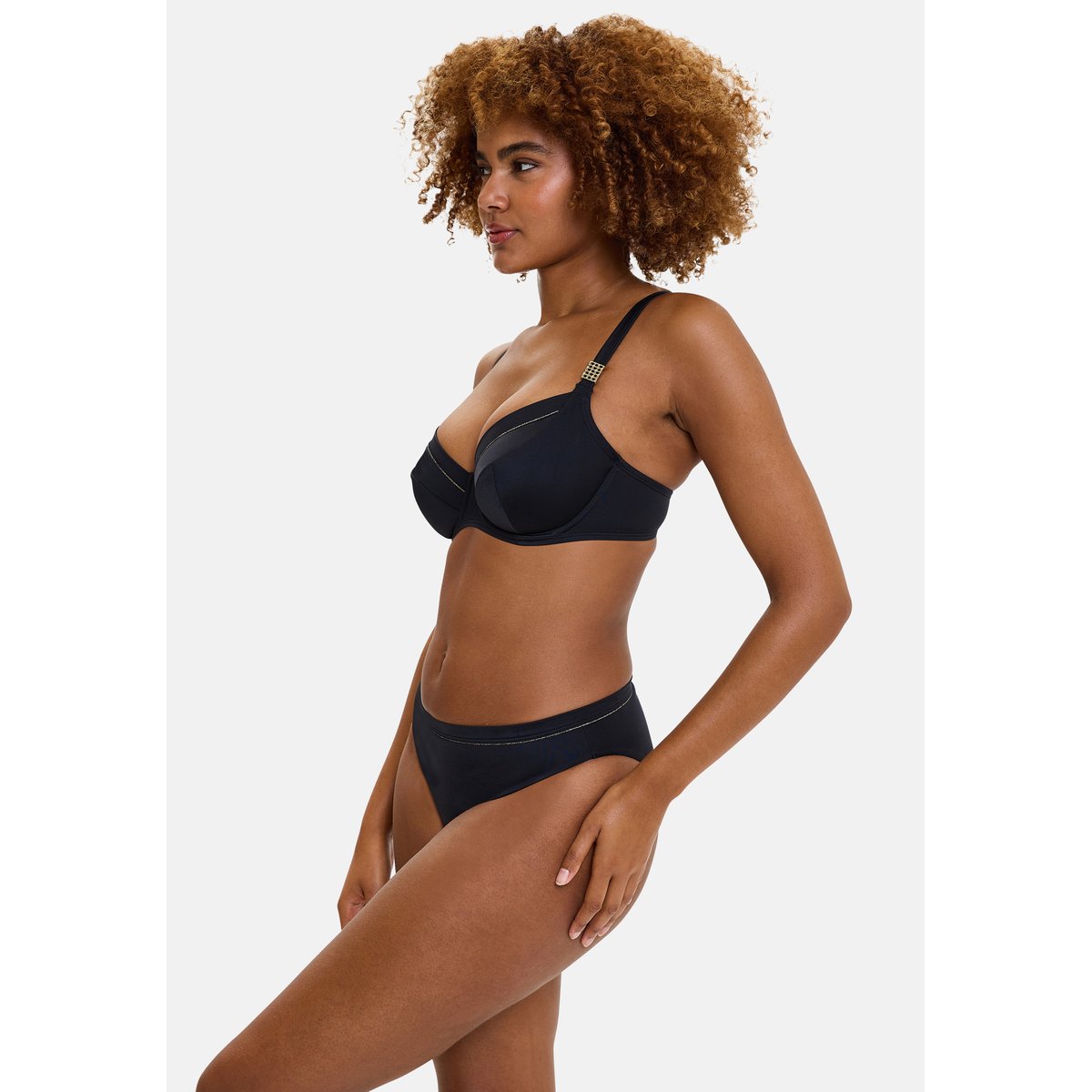 Haut de maillot de bain emboîtant Speekaboo noir, SANS COMPLEXE