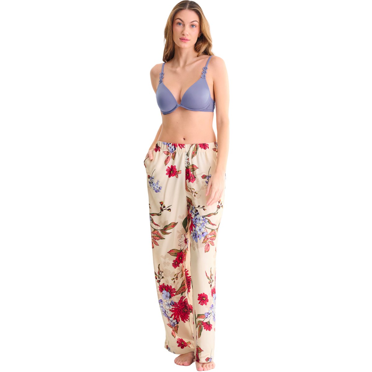 Bas pyjama pantalon long TAMARA imprimé, LISCA