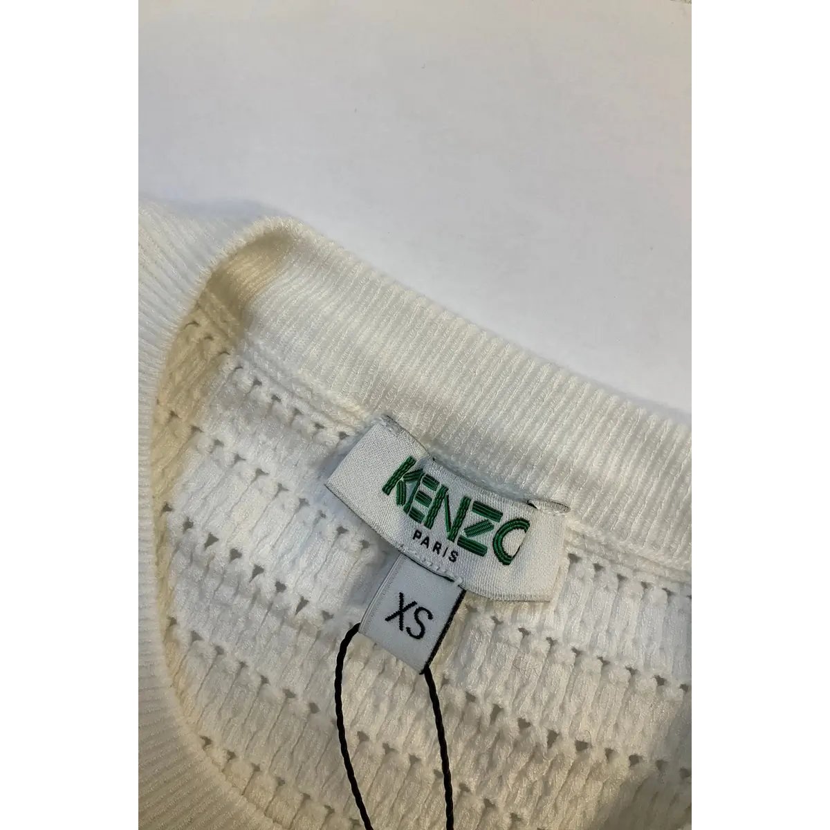Robe - Très Bon État blanc, KENZO