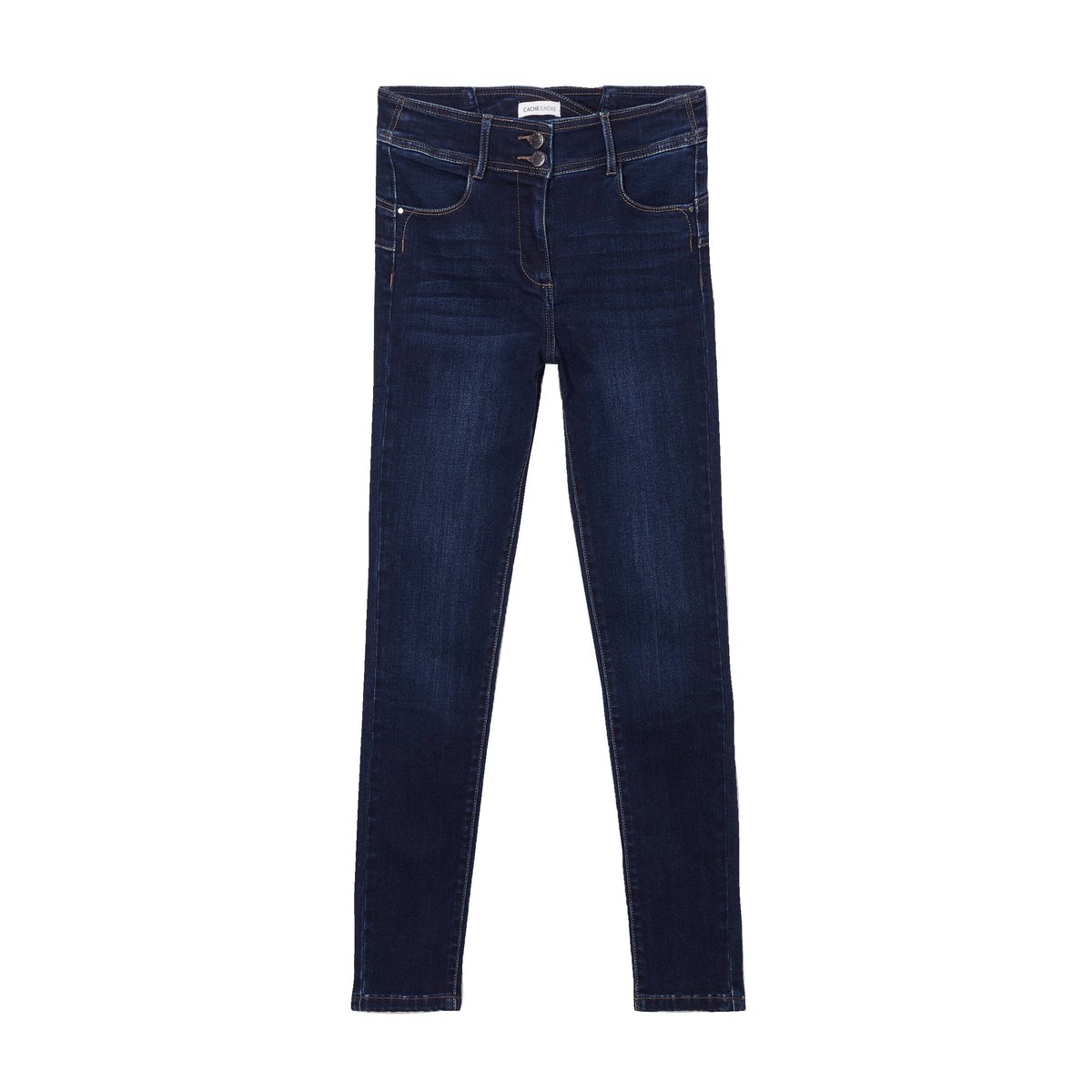 Jeans slim push-up denim brut, CACHE CACHE
