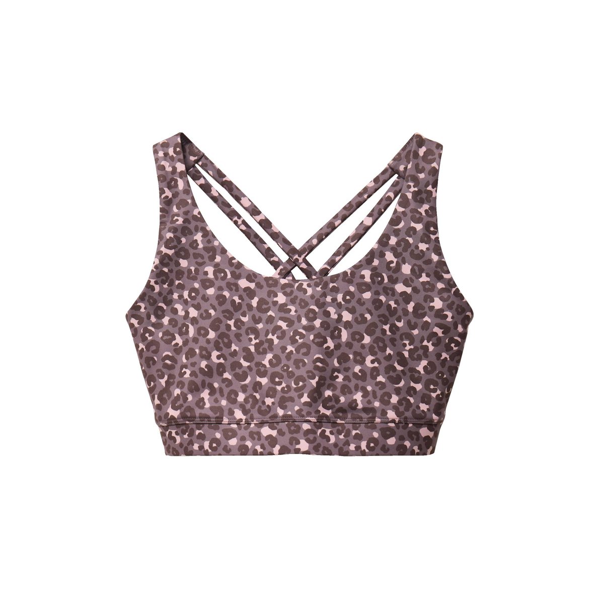 Brassière de sport fines bretelles violet, CACHE CACHE