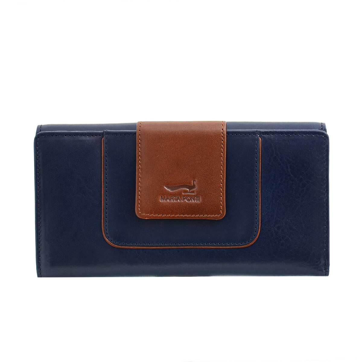 Porta-moedas Ladies York 508 , MARTA PONTI blue, MARTA PONTI