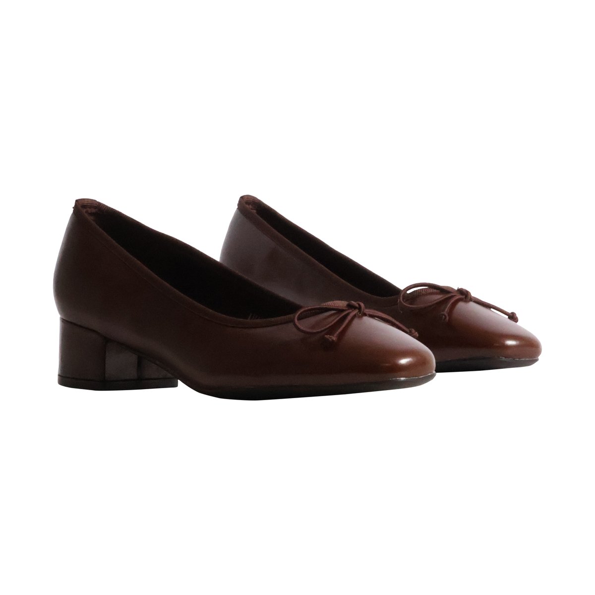 Ballerine à Enfiler marron, ENZA NUCCI