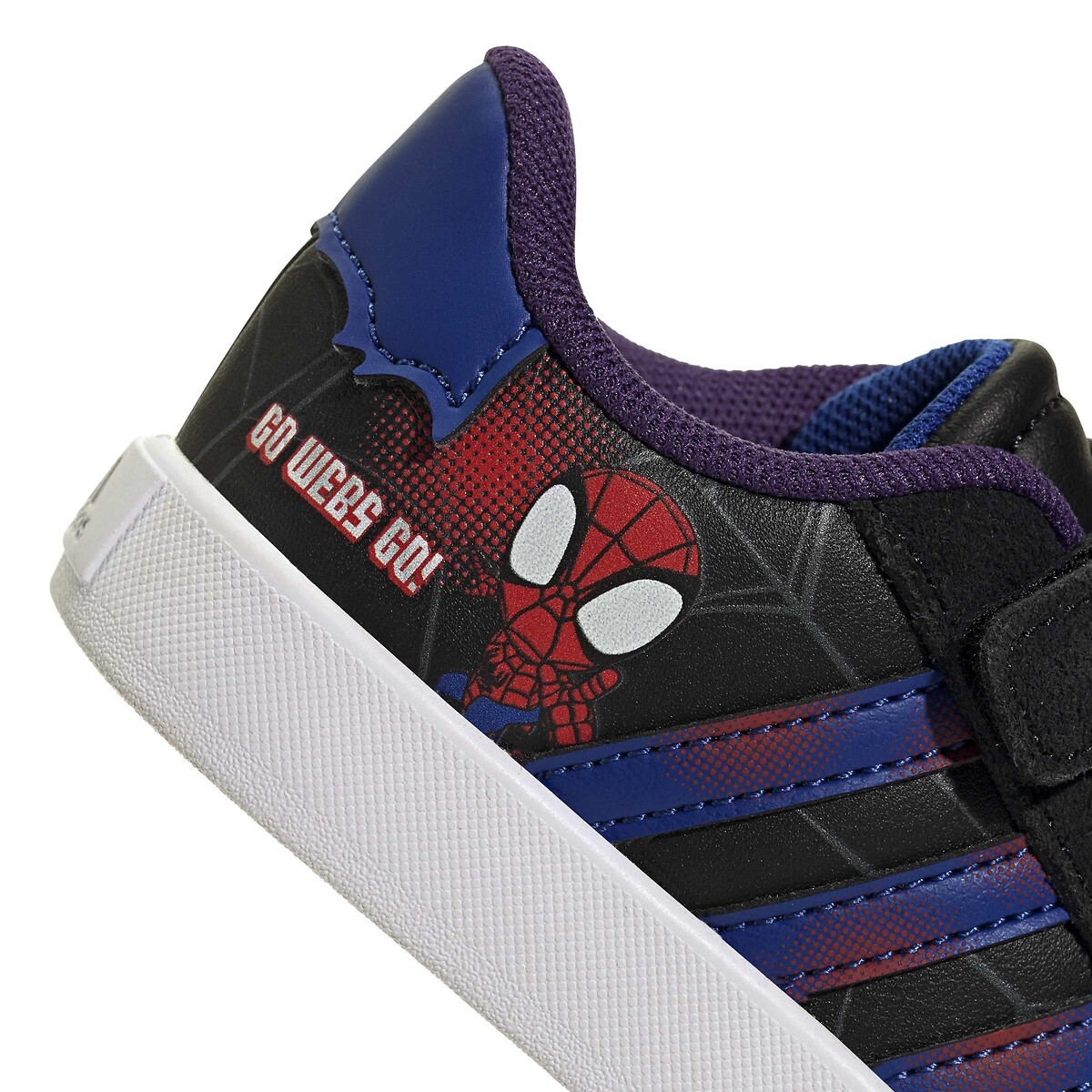 Sneakers VL COURT SPIDER-MAN schwarz, ADIDAS SPORTSWEAR
