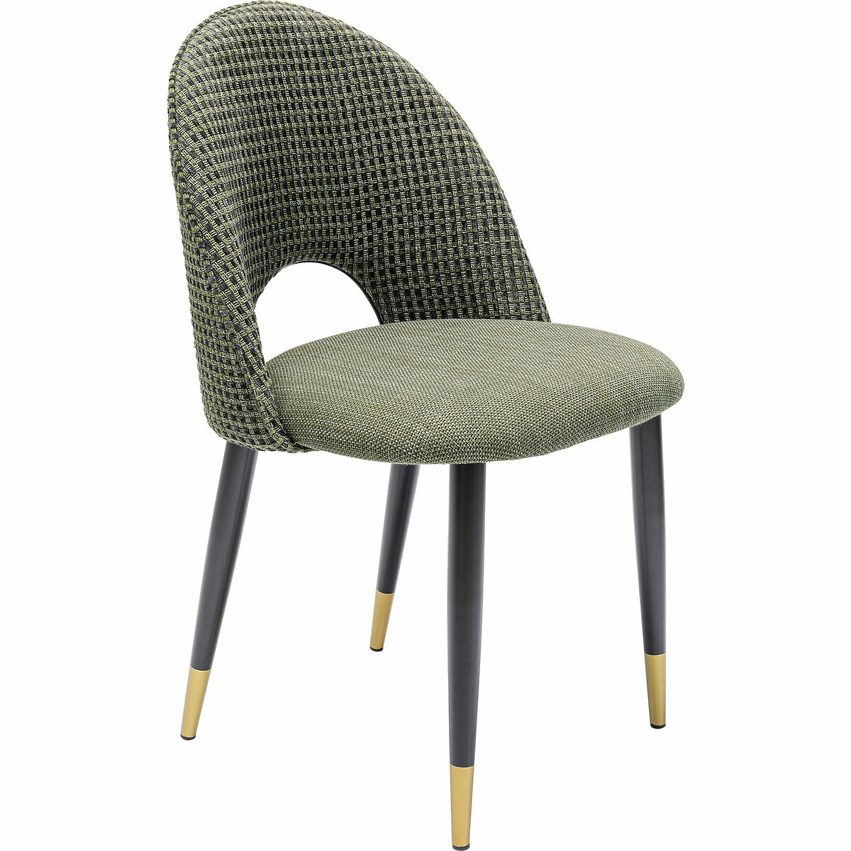 Sedia Hudson verde verde, KARE DESIGN