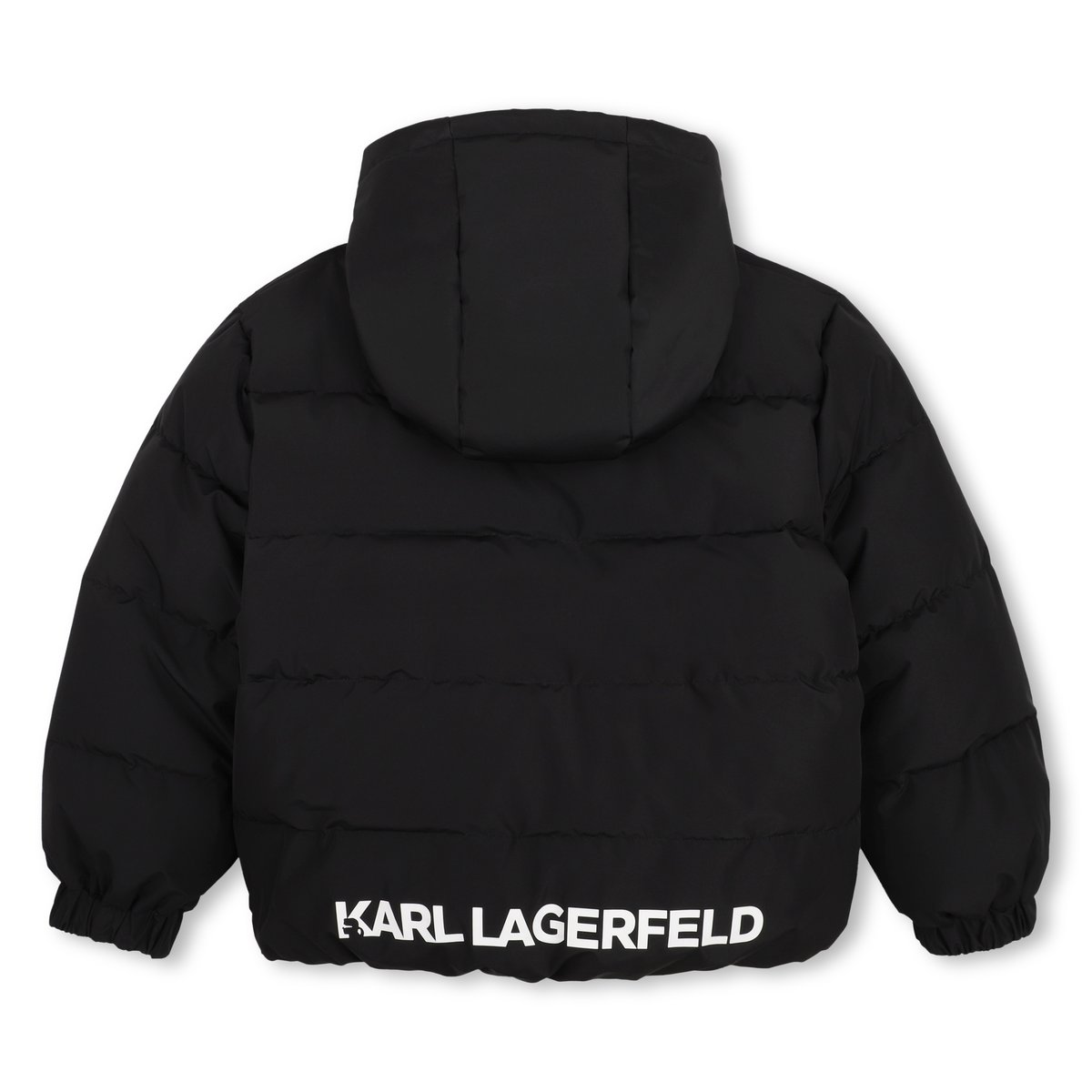 Doudoune à capuche black, KARL LAGERFELD KIDS
