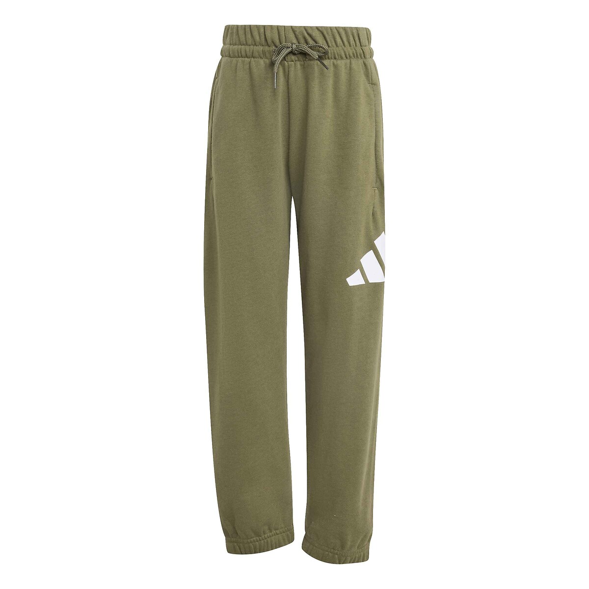 Set in pile, ESSENTIAL BIG LOGO beige / verde, ADIDAS SPORTSWEAR