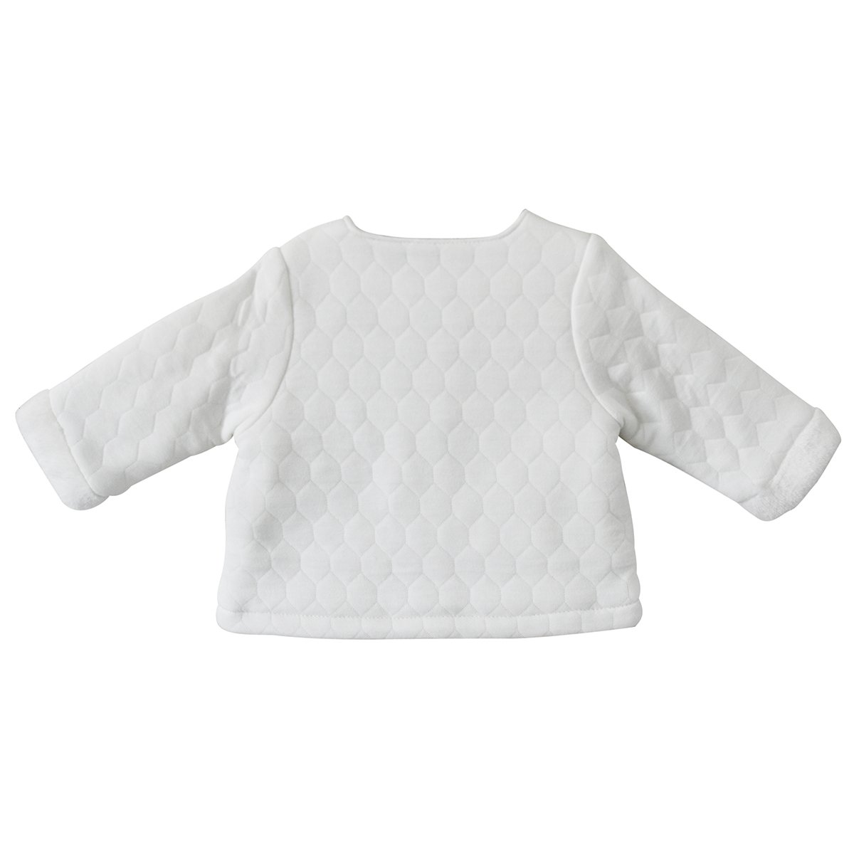 Cardigan matelassÉ bartha beige, SUCRE D'ORGE