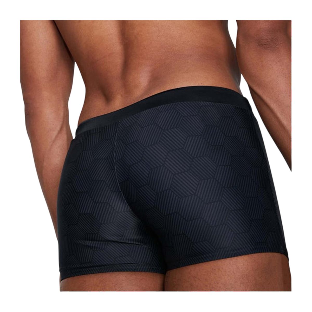 Short de bain motif/style géométrique noir, SPEEDO
