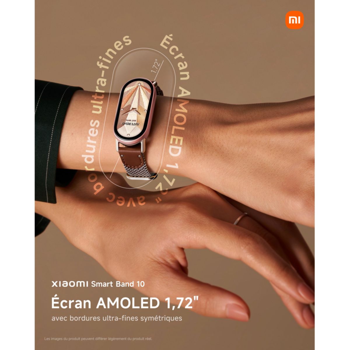 Montre santé Smart Band 10 Noir noir, XIAOMI