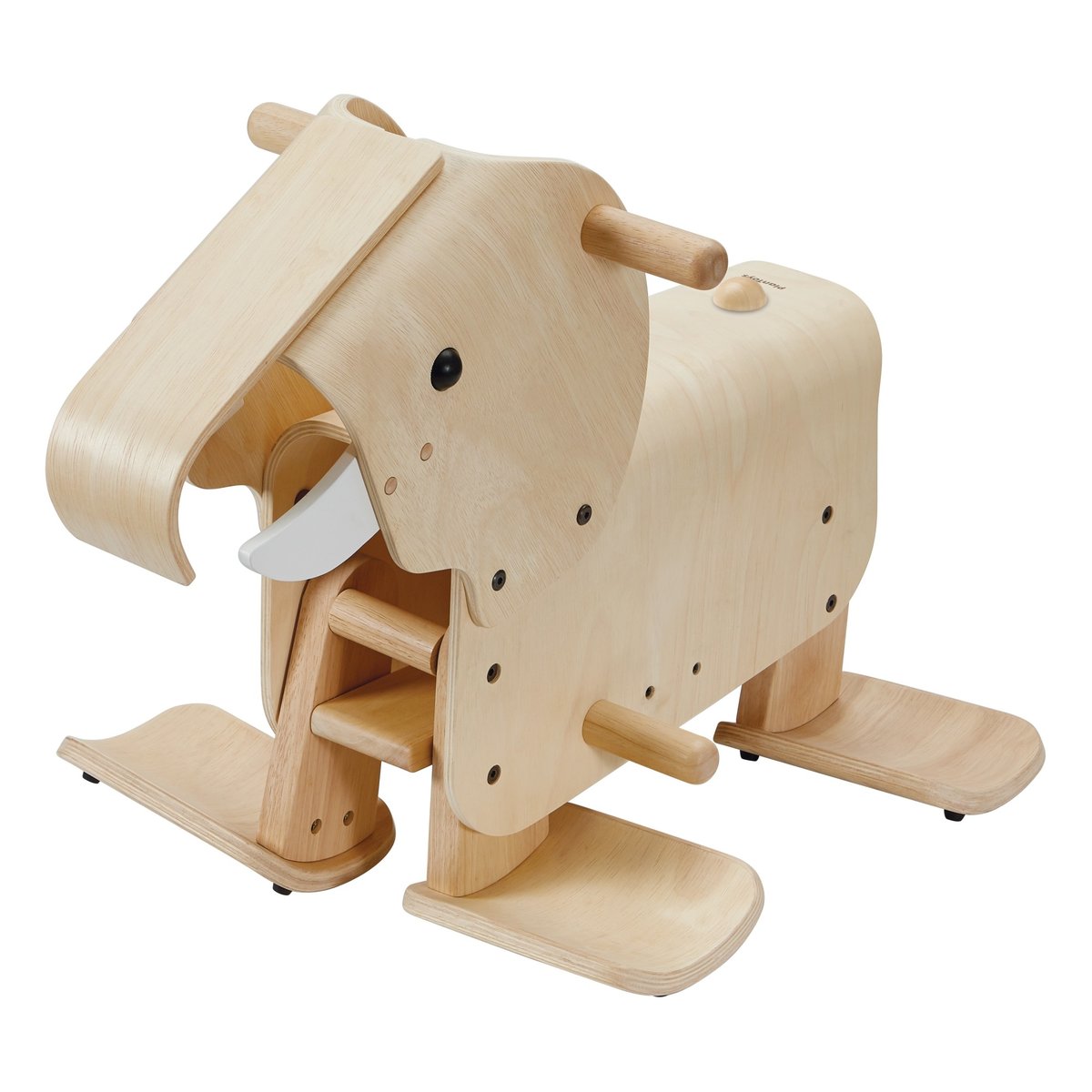 Éléphant pour marcher beige, PLAN TOYS