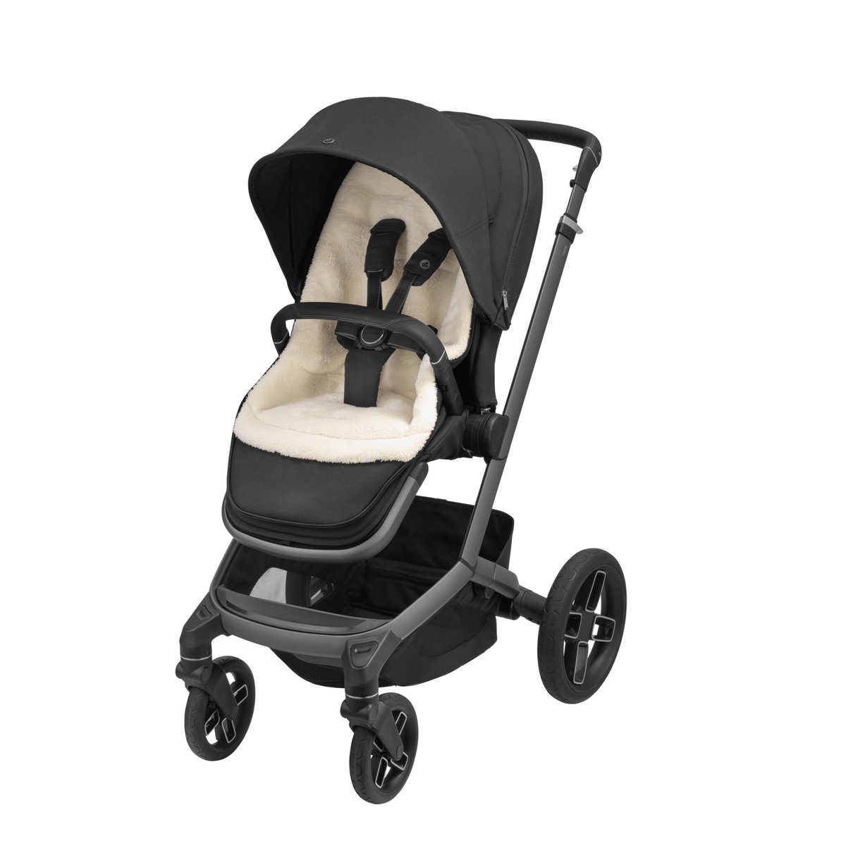 Chancelière pour poussette 2 en 1 noir, MAXI COSI