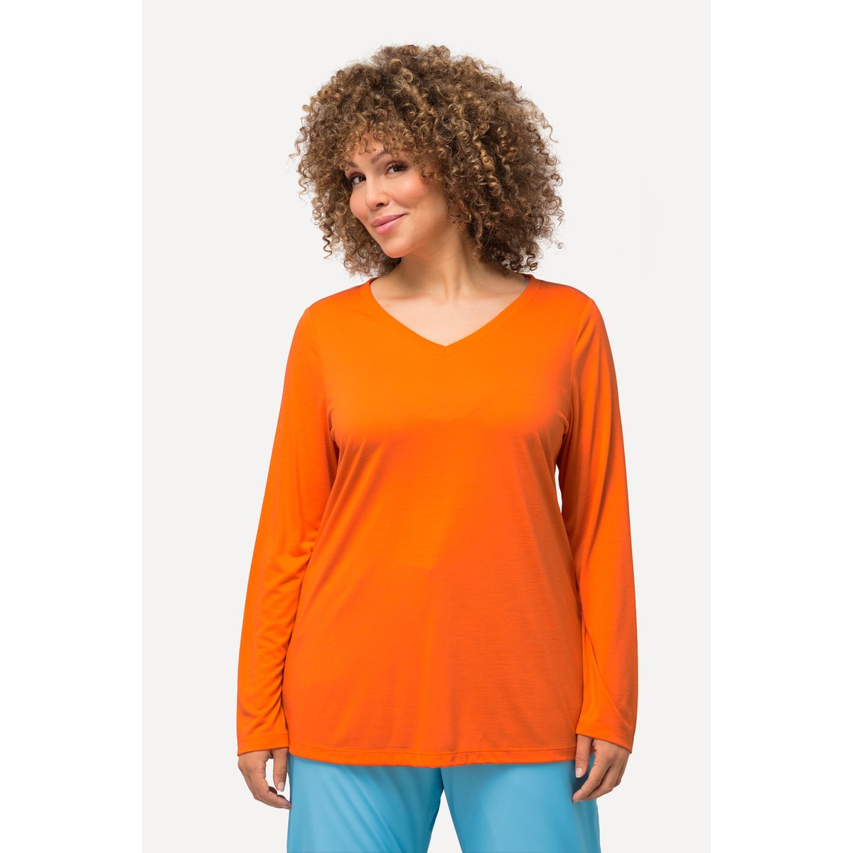 T-shirt technique, antibactérien orange vif, ULLA POPKEN