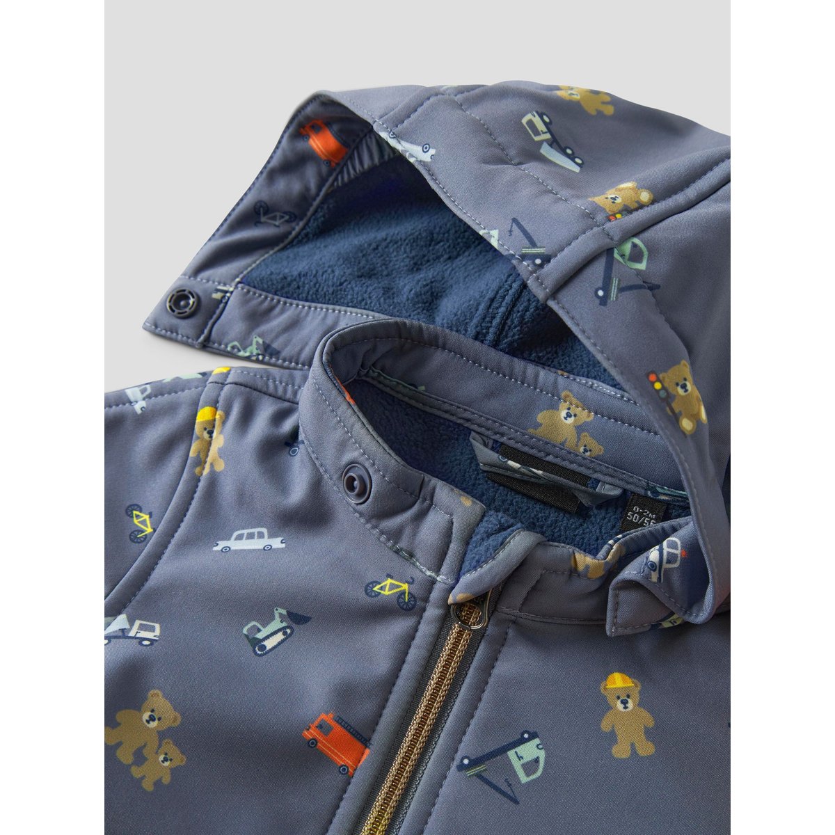 Combinaison Softshell bleu - flint stone, NAME IT