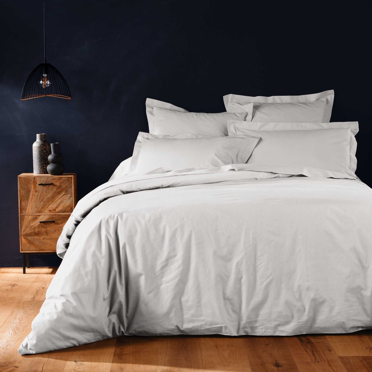 Housse de Couette Collection Emotion anthracite, EDEN