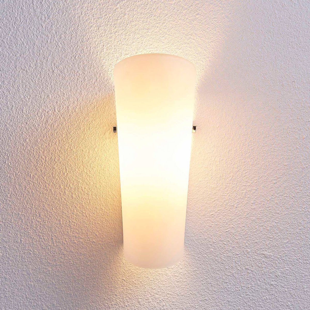 Applique en verre, Aurora givré, LINDBY