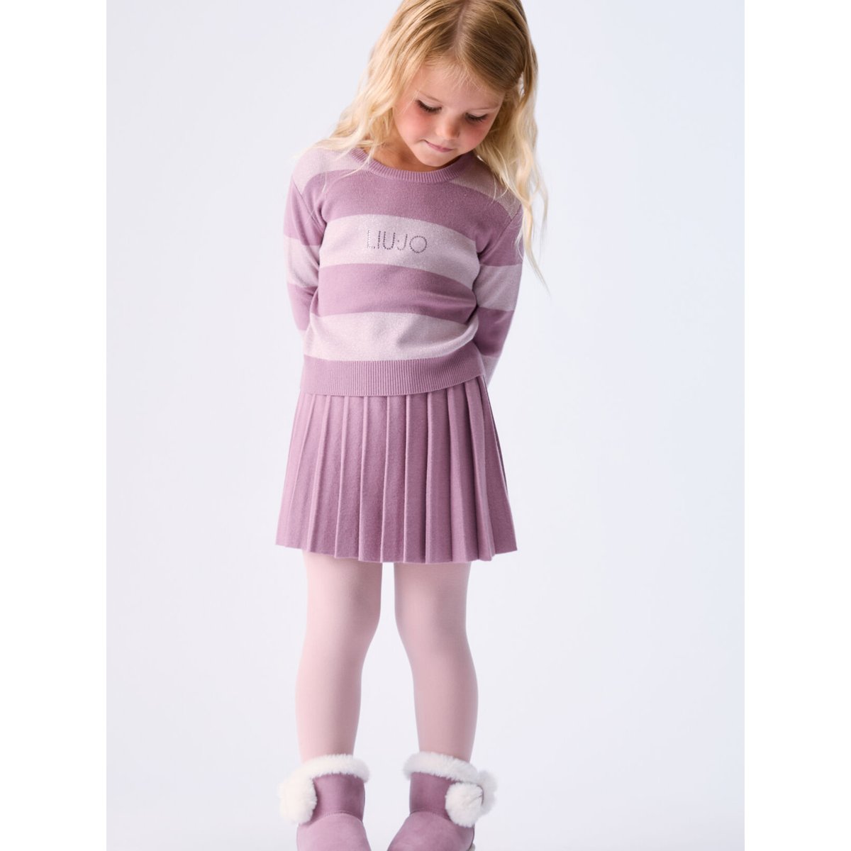 Ensemble en maille rose, LIU JO