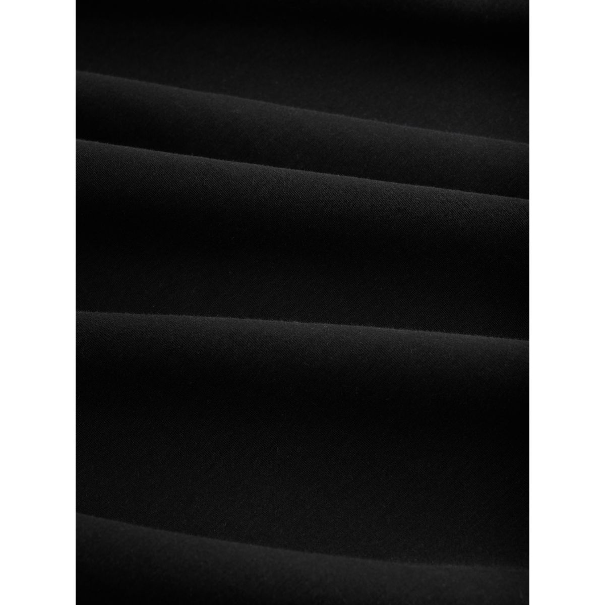 T-shirt ras du cou épais à manches longues noir, NEXT