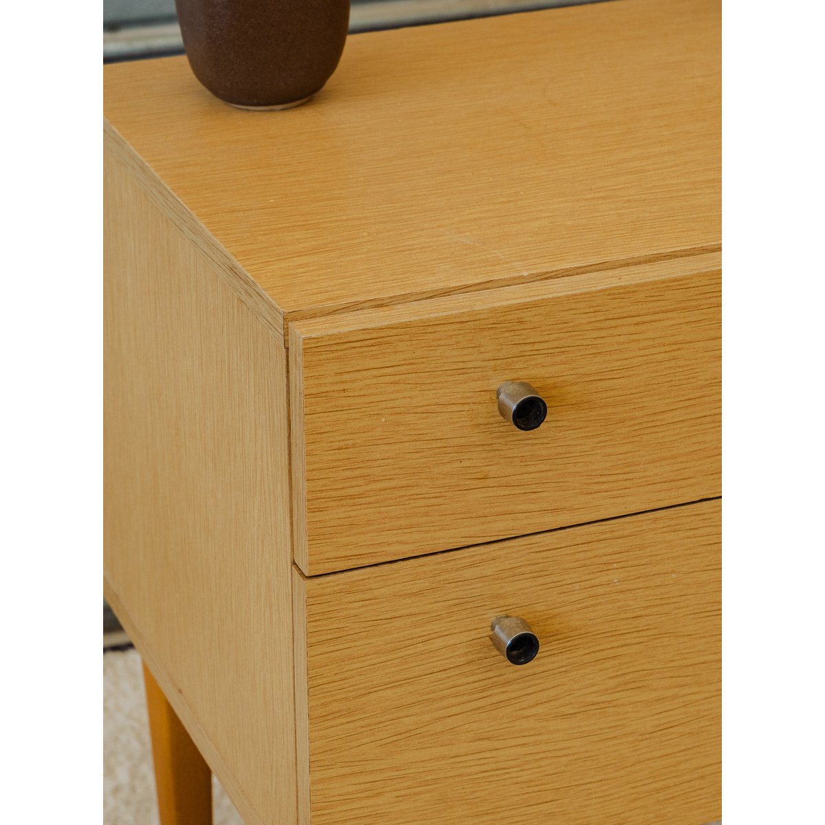 Table de chevet en bois Maïa N°1626 - Bon état bois clair, DEBONGOUT