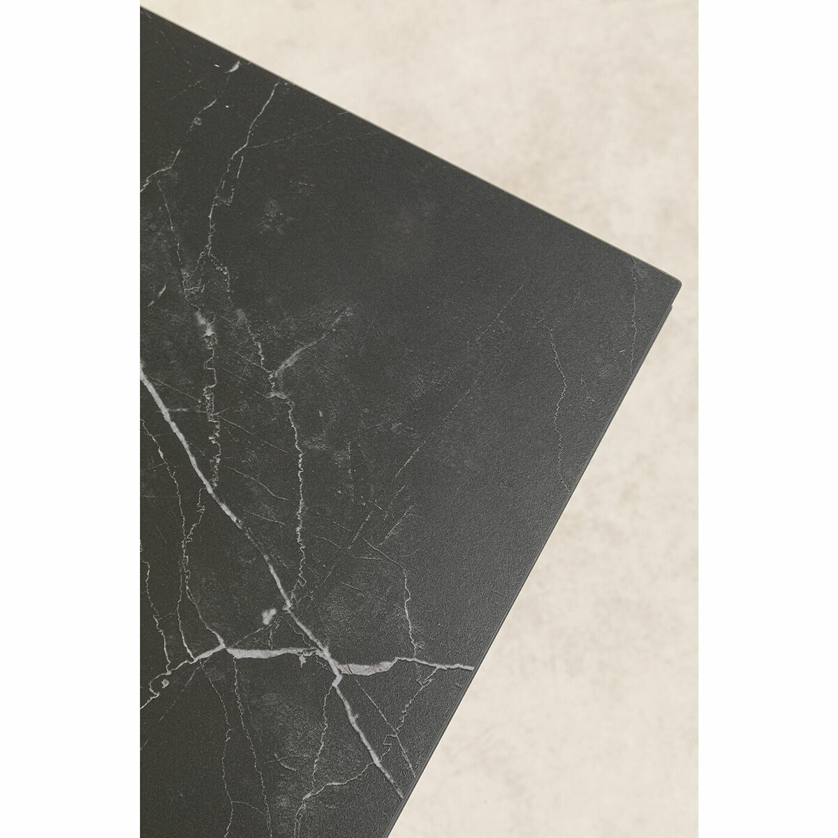 Extension Table Sandra 180(40+40)x90cm black, KARE DESIGN