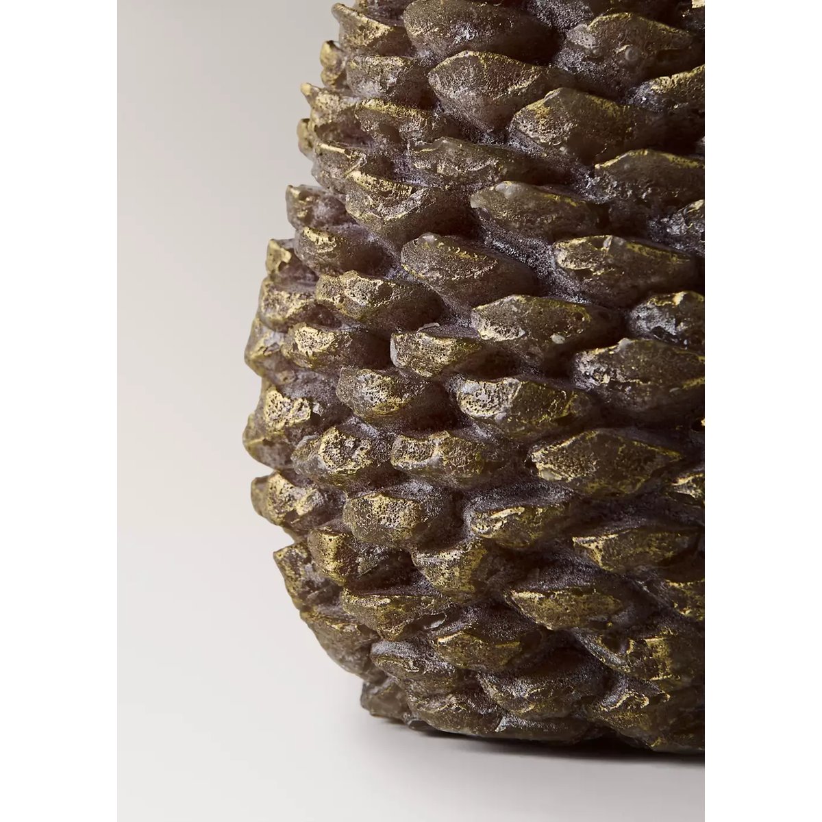 Bougie ananas 900 g marron, MANGO HOME