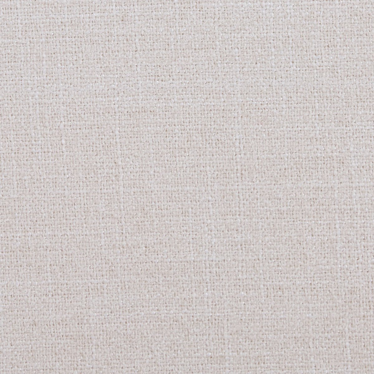 Lot de 2 chaises en tissu texturé et chêne massif crème, HABITAT