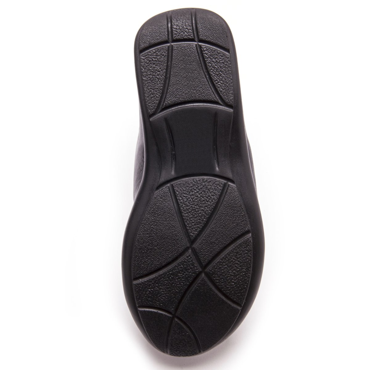 Derbies cuir pour pieds ultra-sensibles noir, PEDICONFORT