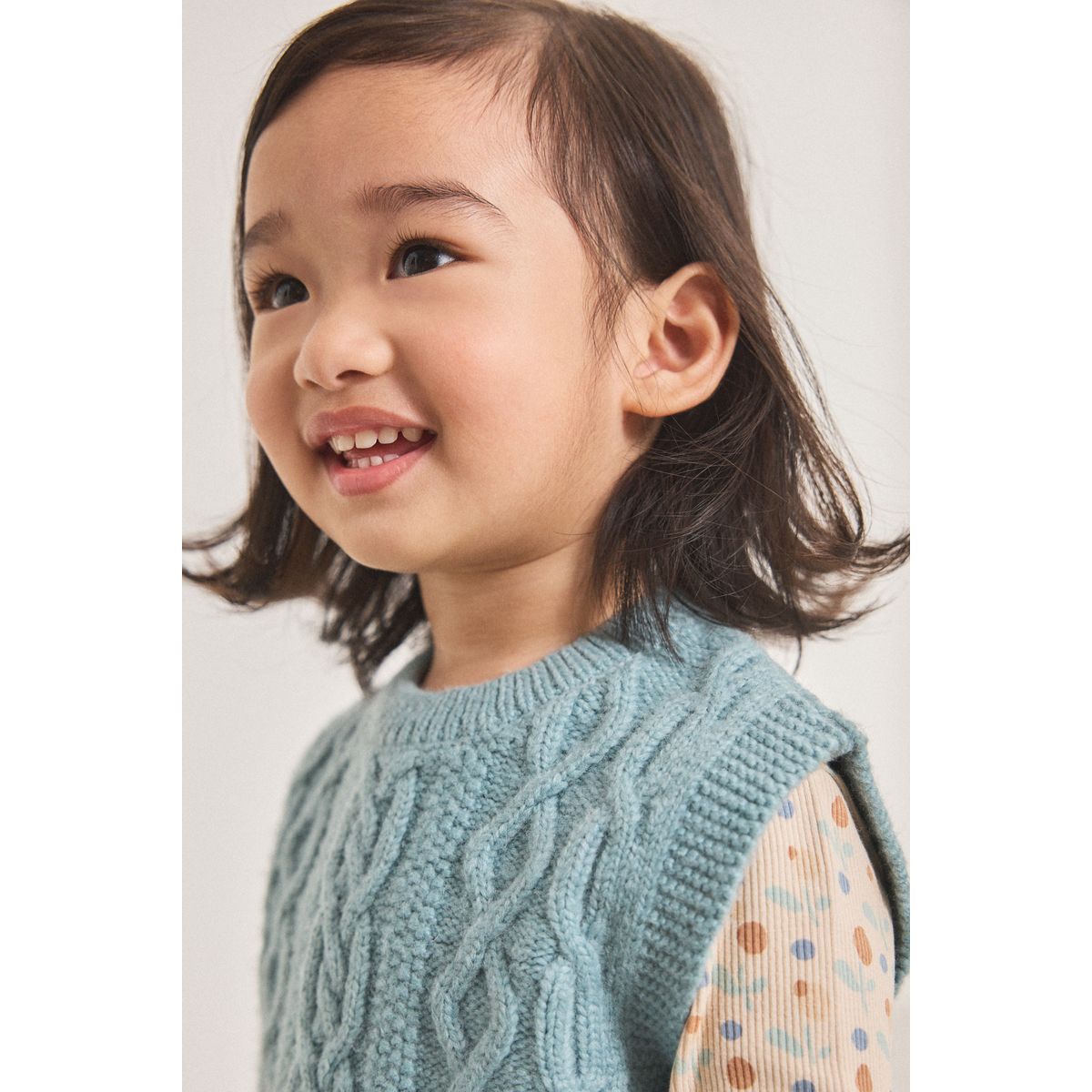 Ensemble pull en maille et legging bleu clair, NEXT