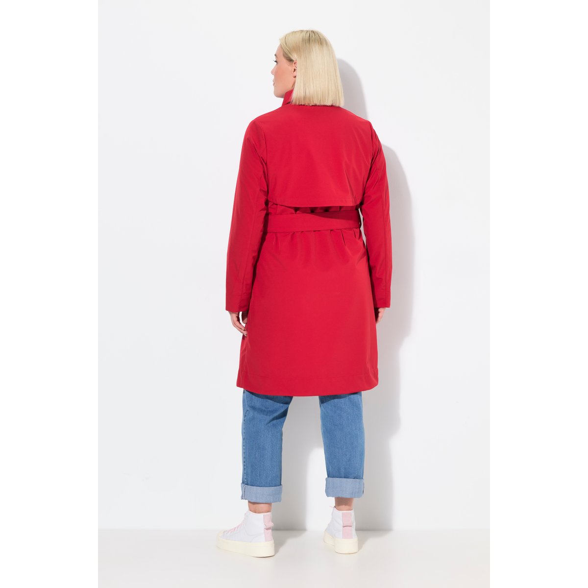 Trench-coat HYPRAR, Softshell déperlant salsa, ULLA POPKEN