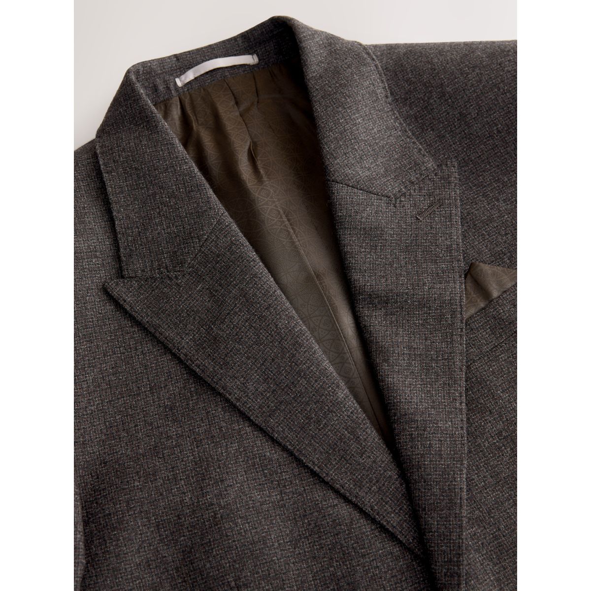 Veste de costume en laine cerruti Signature marron, NEXT