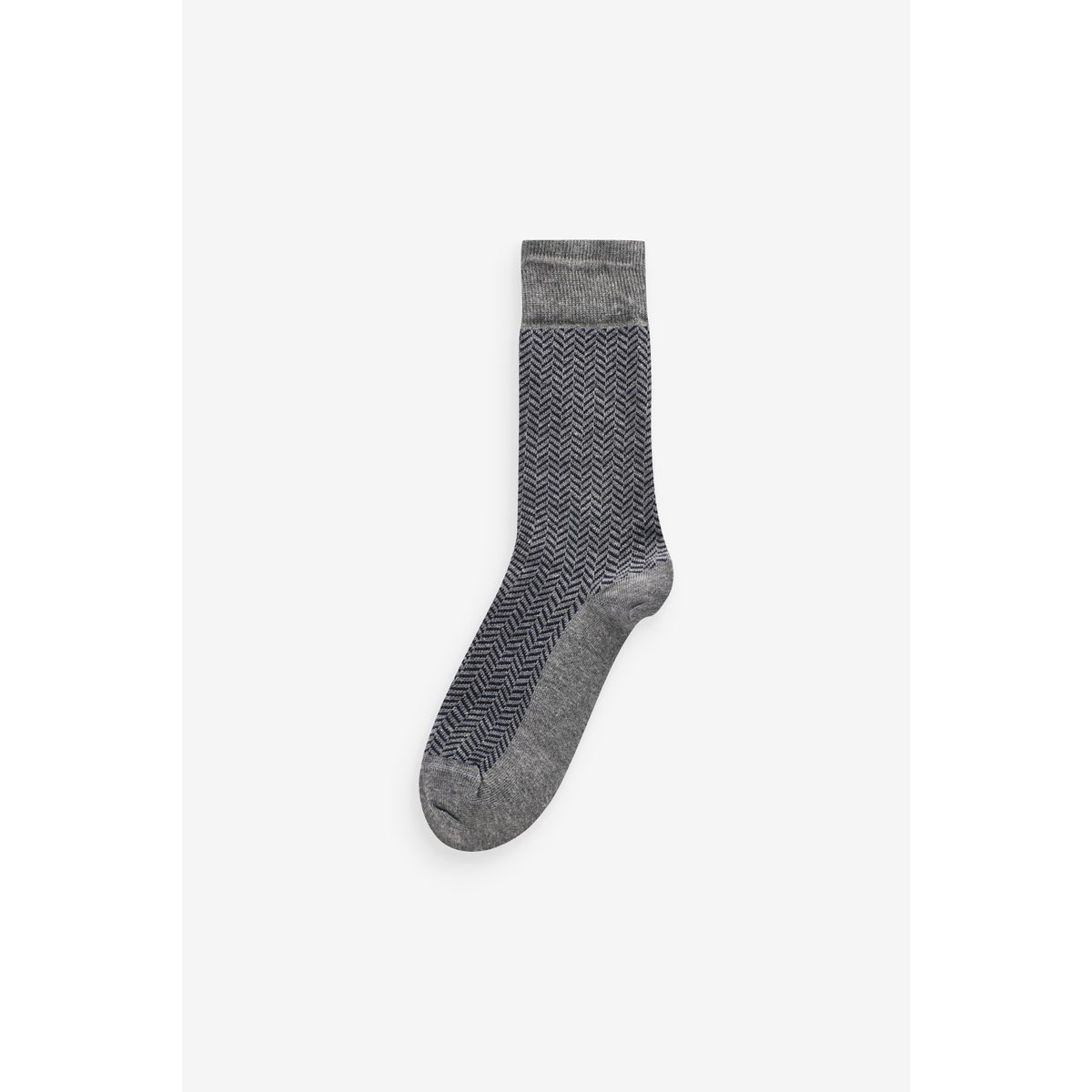 Chaussettes en coton majoritaire motif bleu marine/gris, NEXT