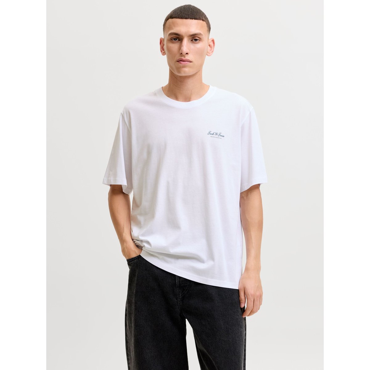 T-Shirt bright white, JACK & JONES
