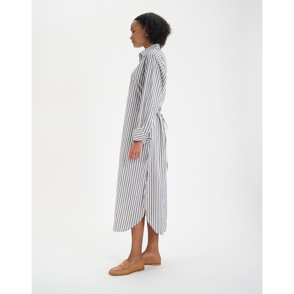 Robe Douglas en coton bleu blue, INES DE LA FRESSANGE PARIS