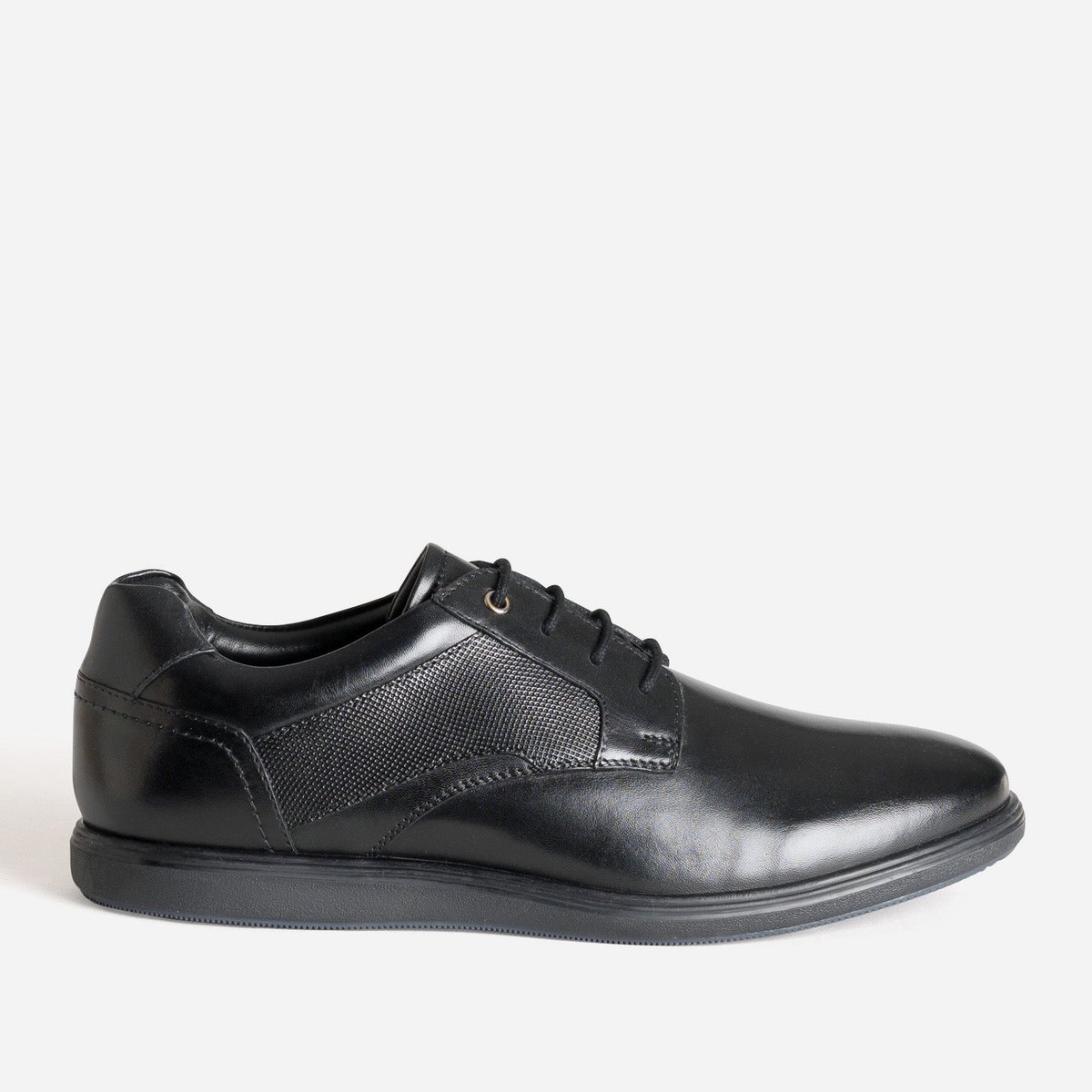 Derby en cuir FERRUCCIO noir, ERAM