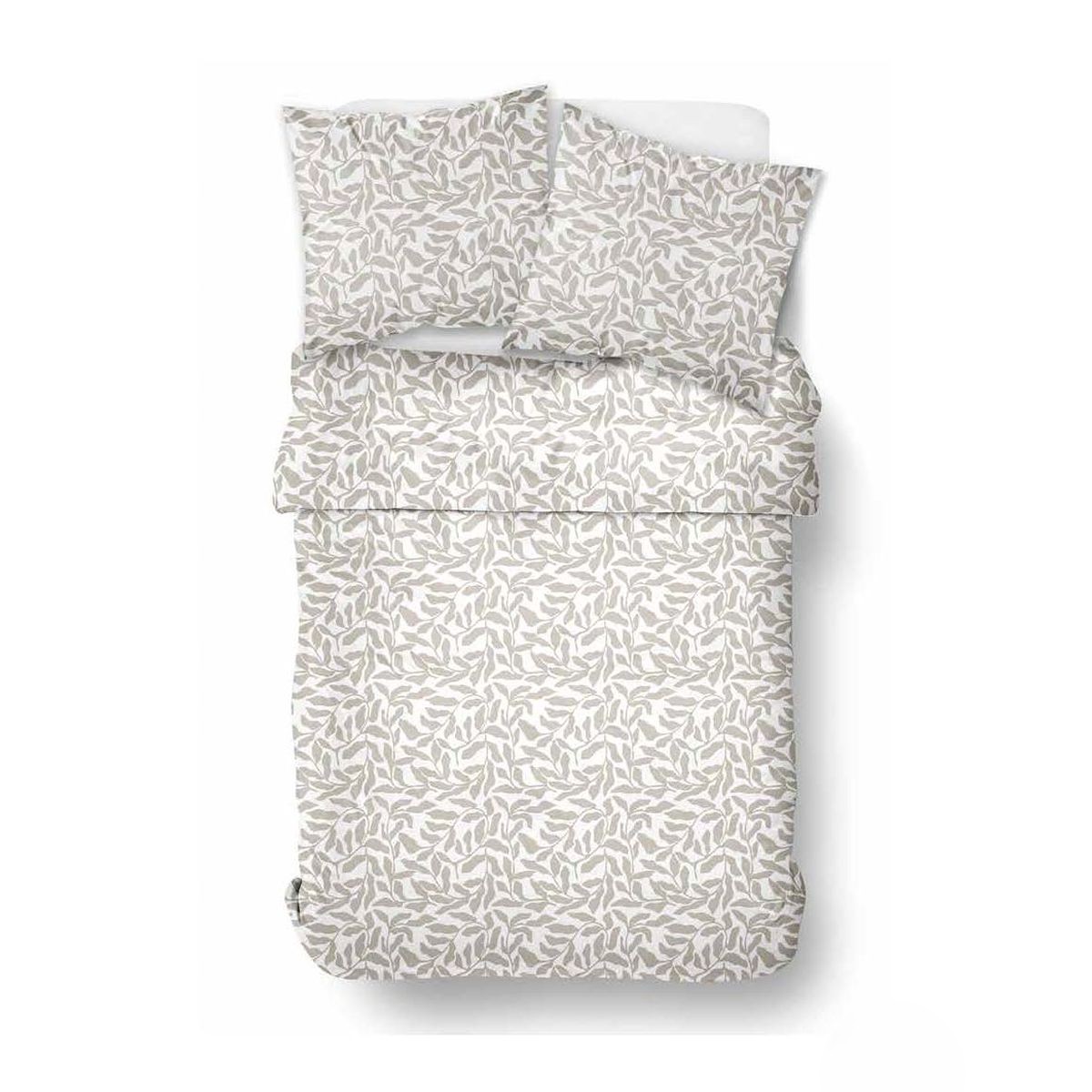 Parure de lit imprimé Floral SUNSHINE LUCAS beige, TODAY