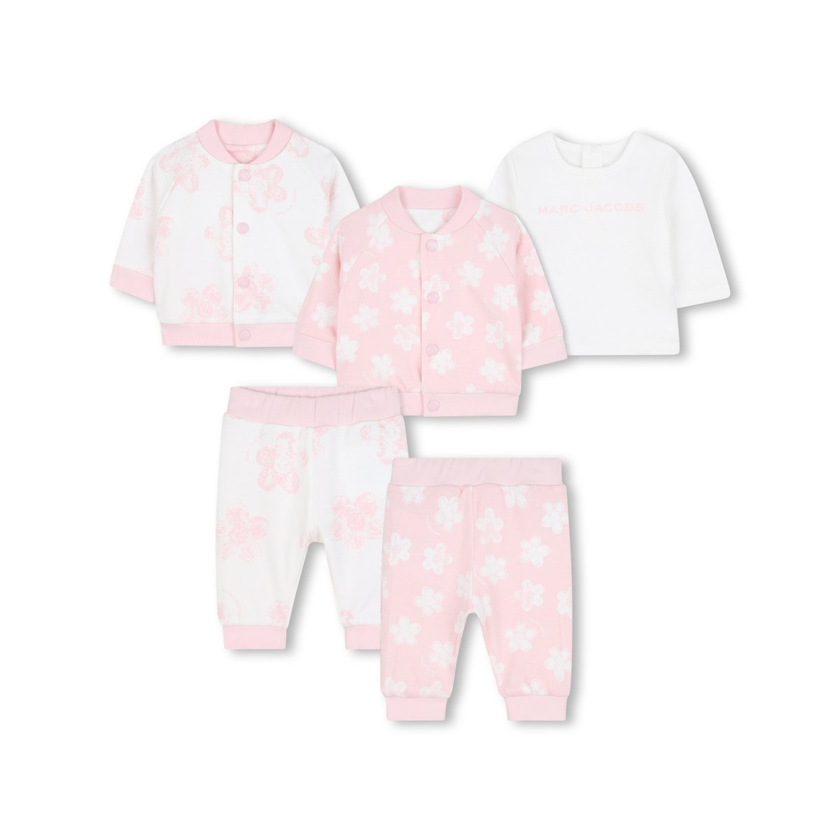 Ensemble réversible en 3 pièces rosee, MARC JACOBS