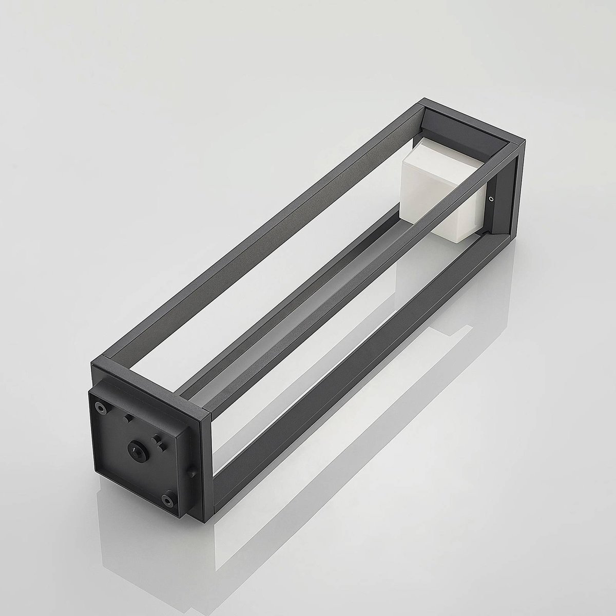 Luminaire extérieur en aluminium moderneLED anthracite, PRIOS