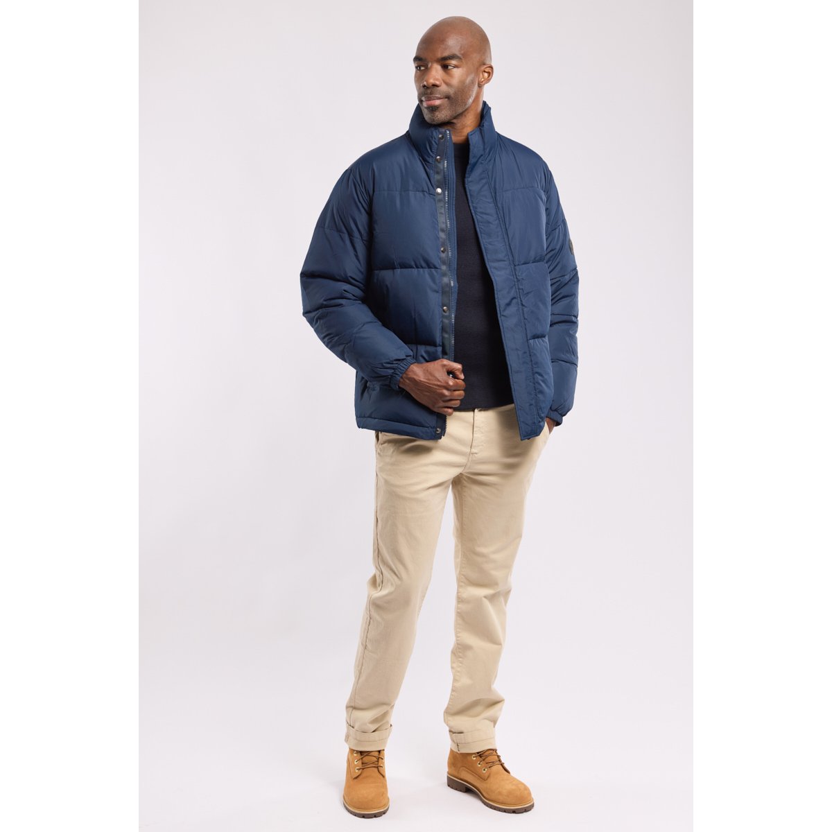 Doudoune matelassée marine deep, ARMOR-LUX