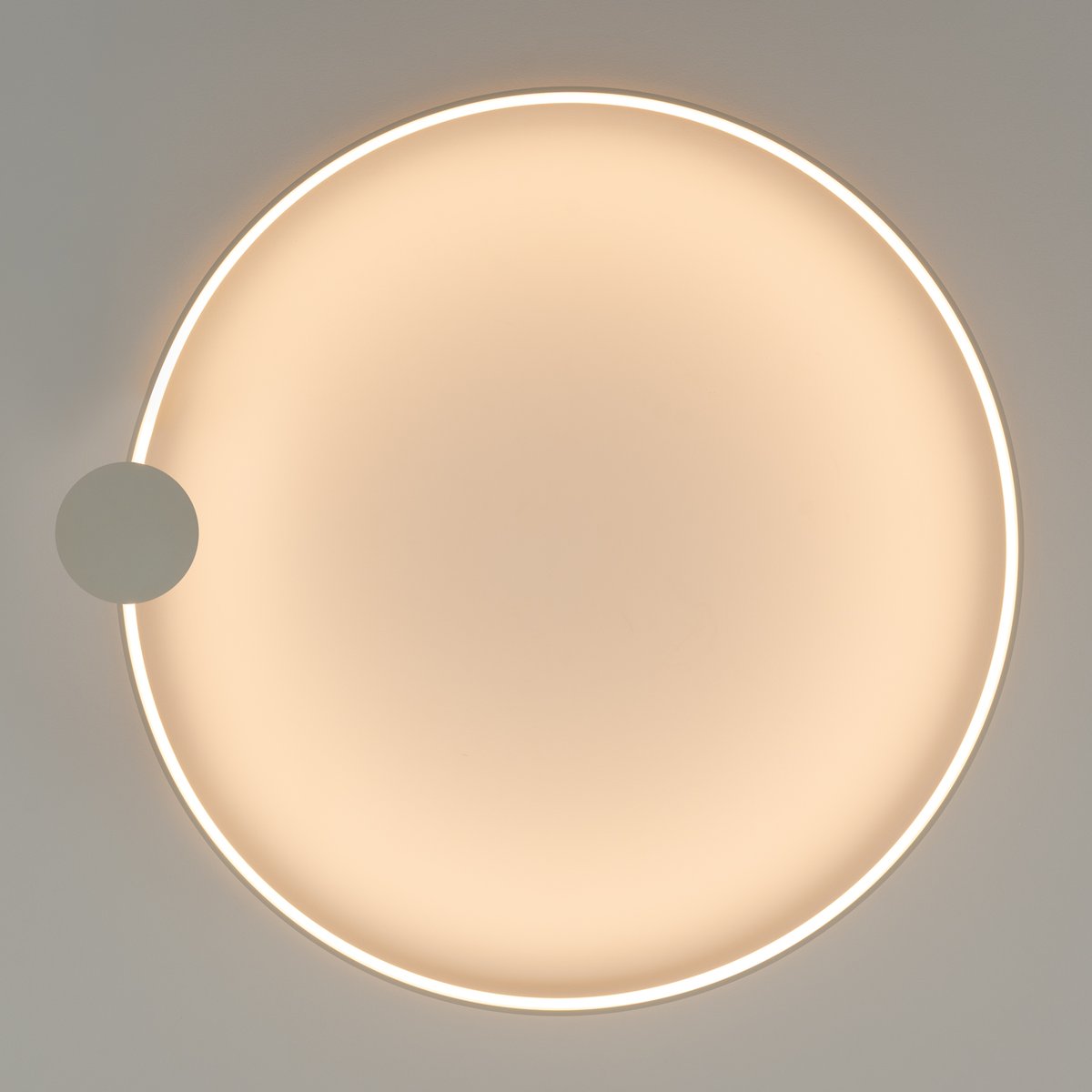Plafonnier Aluminium Beige LED 1 Rio beige, EDEN