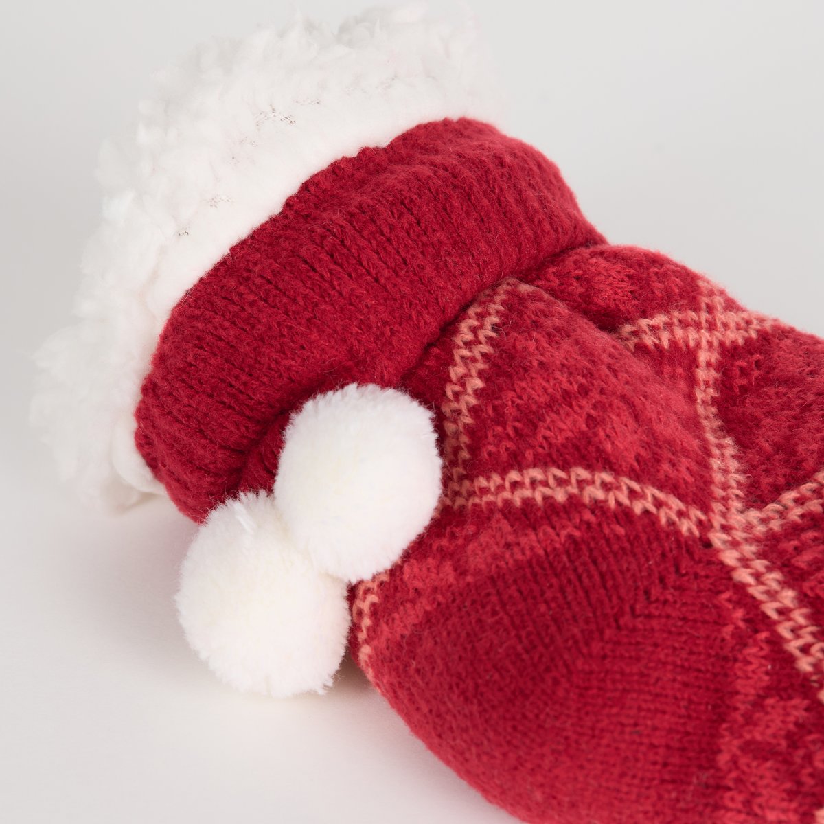 Chaussettes mi-hautes polaire Cocoon rouge, DIM