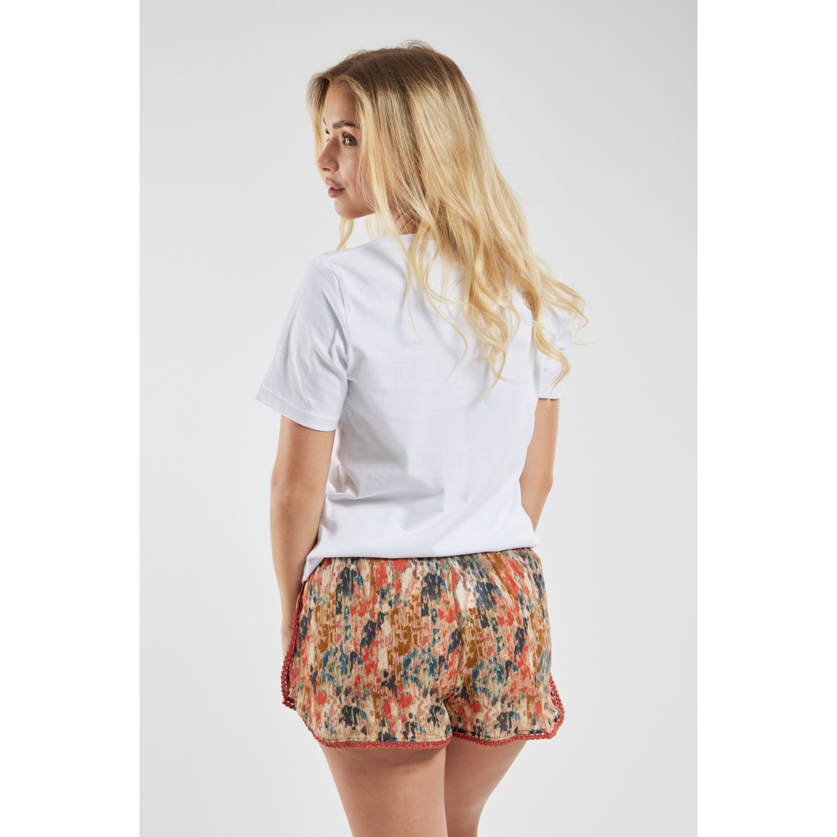 Coeur De en T-shirt sérigraphié MISS blanc coeur de miss, ARMOR-LUX