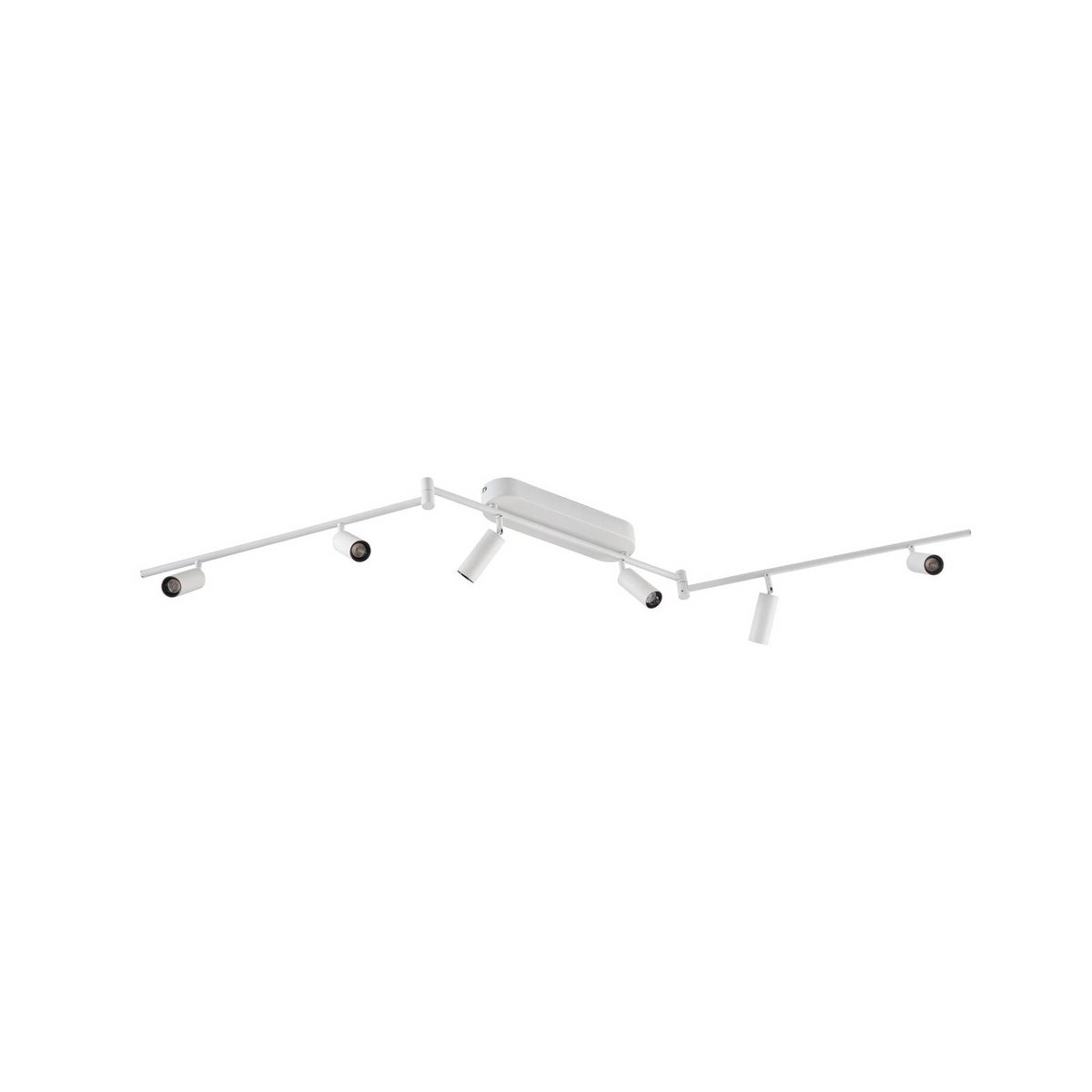 Plafonnier en métal moderneLED, Eldrin blanc, LINDBY