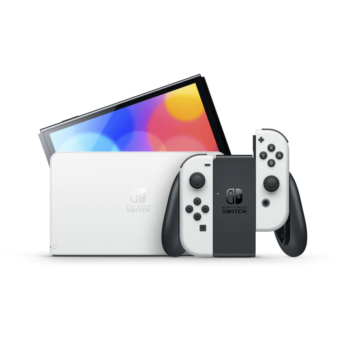 Console Switch Modèle OLED Blanche couleur unique, NINTENDO
