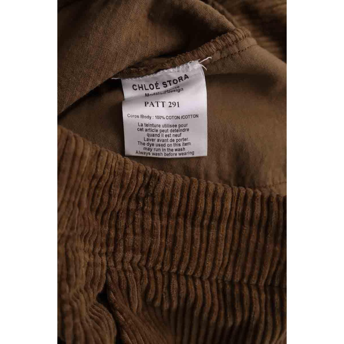 Pantalon droit - Très Bon État marron, CHLOE STORA