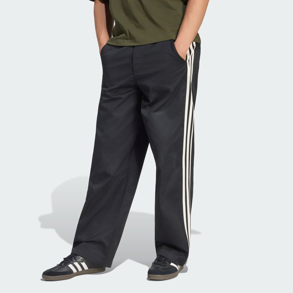 Pantalon Plissé 3 Bandes Pantalon Plissé 3 Bandes black, adidas Originals