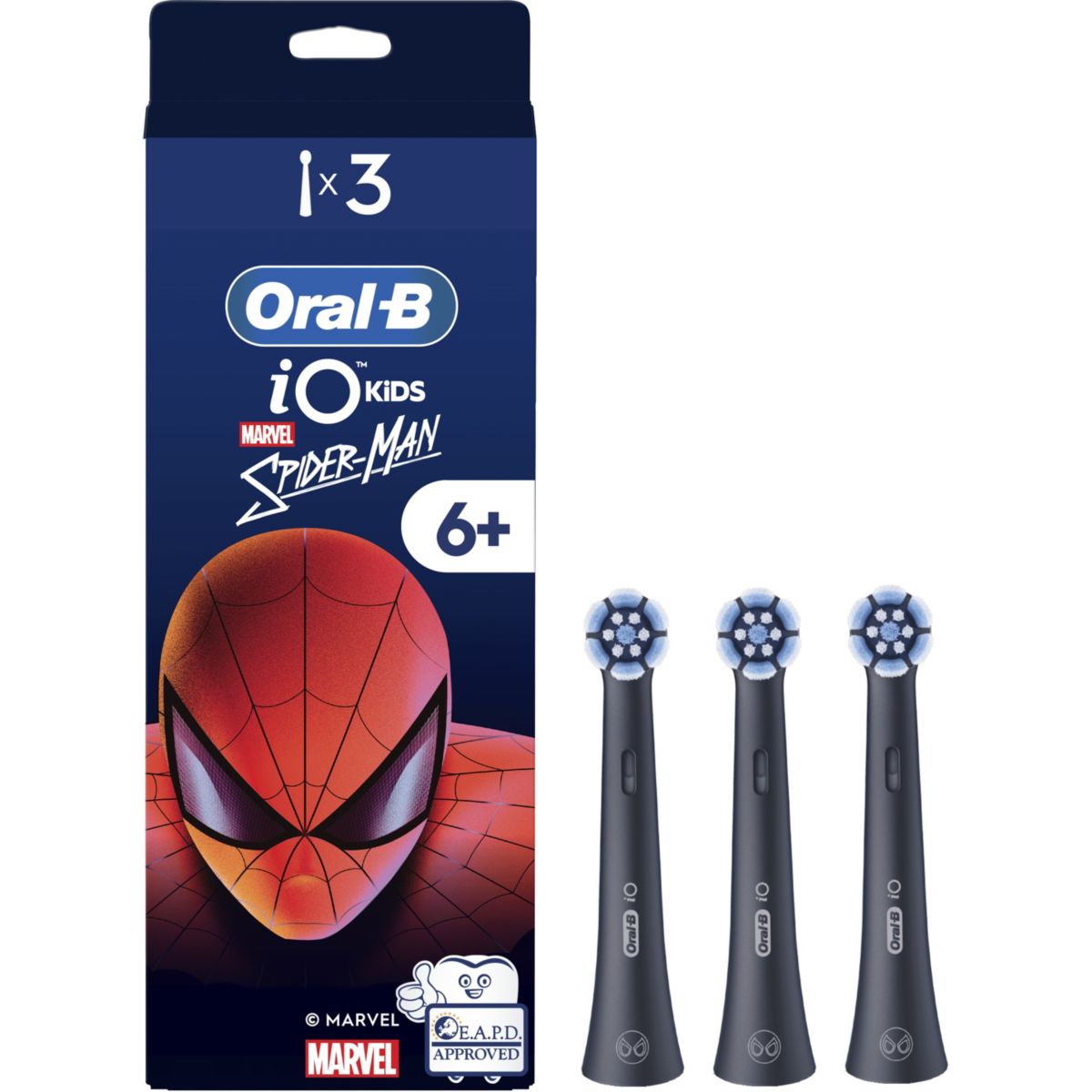 Brossette dentaire Gentle Care Spiderman x3 couleur unique, ORAL B
