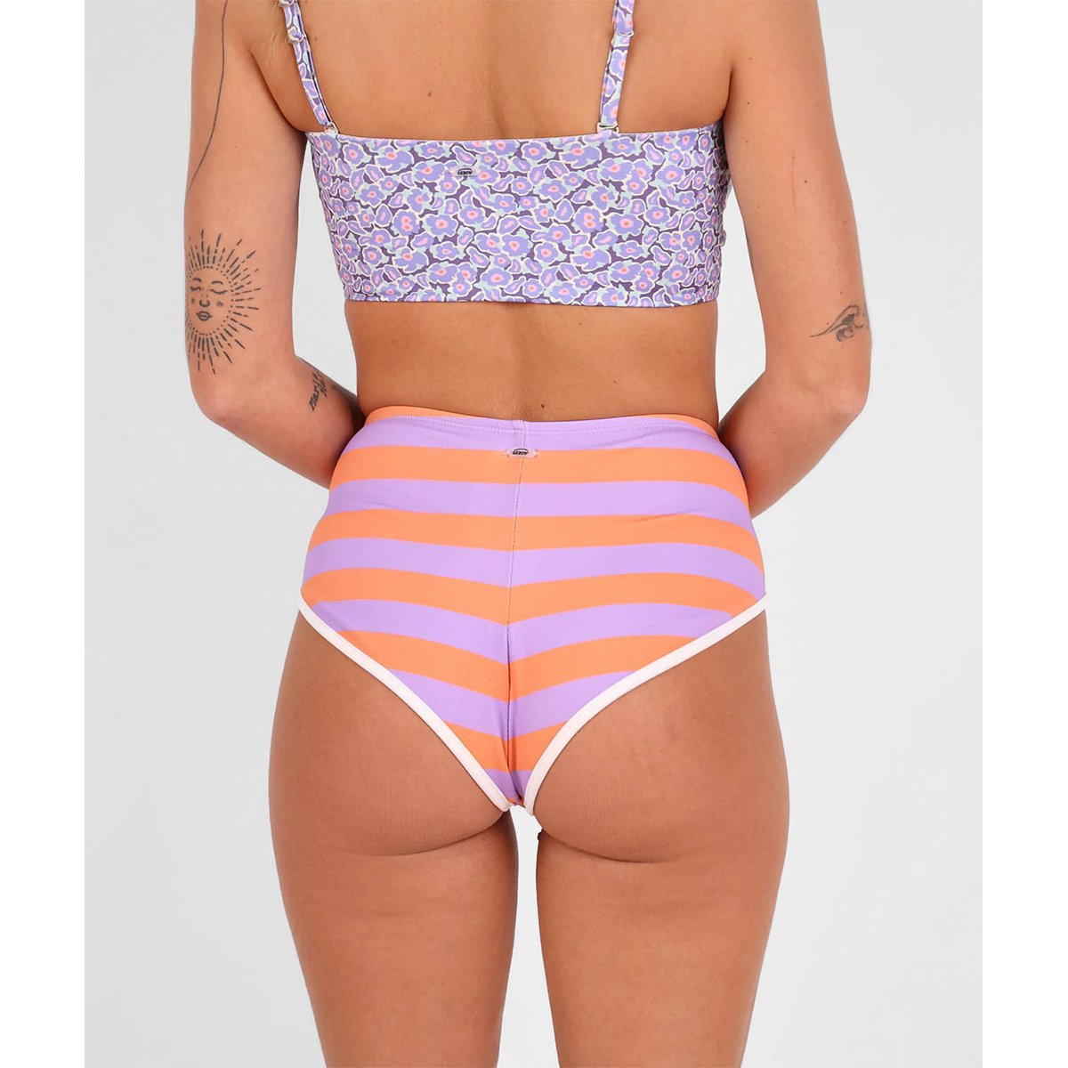 Culotte surf rayée BERRY terracota, OXBOW