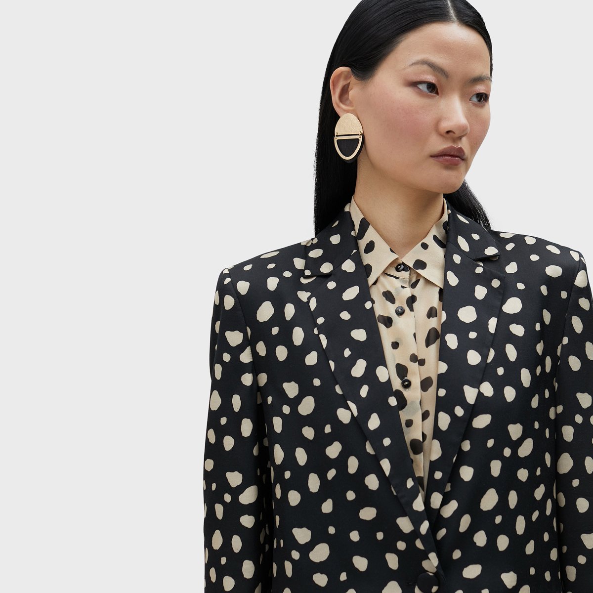 Blazer classique à boutons noir, LOLA CASADEMUNT